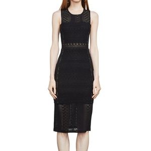 BCBGMAXAZRIA Sita Geometric Lace Dress
